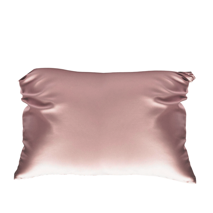 Pure Silk Pillowcase - Lotus Rose